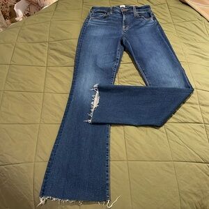 NWOT EDWIN Lark Mid -Rise Frayed HEM jeans size 28